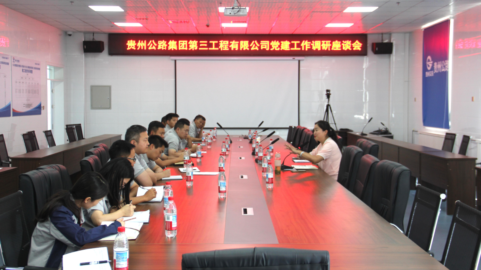 第三工程公司：新疆项目党建调研